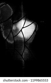 Abstract background. Monochrome texture. Image includes a effect the black and white tones.