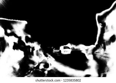 Abstract background. Monochrome texture. Image includes a effect the black and white tones.