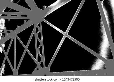 Abstract background. Monochrome texture. Image includes a effect the black and white tones.