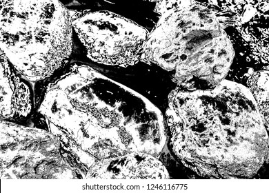 Abstract background. Monochrome texture. Image includes a effect the black and white tones.