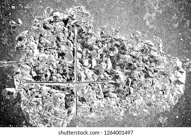 Abstract background. Monochrome texture. Image includes a effect the black and white tones.