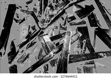 Abstract background. Monochrome texture. Image includes a effect the black and white tones.