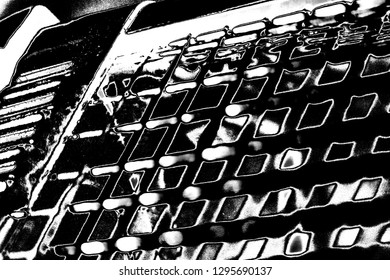 Abstract background. Monochrome texture. Image includes a effect the black and white tones.