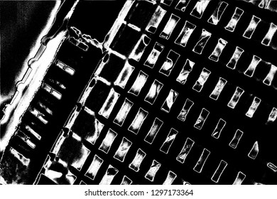Abstract background. Monochrome texture. Image includes a effect the black and white tones.