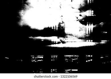 Abstract background. Monochrome texture. Image includes a effect the black and white tones.