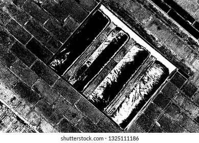 Abstract background. Monochrome texture. Image includes a effect the black and white tones.