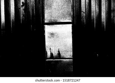 Abstract background. Monochrome texture. Image includes a effect the black and white tones.