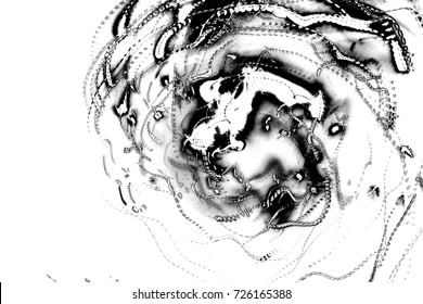 Abstract background. Monochrome texture. Image includes a effect the black and white tones.