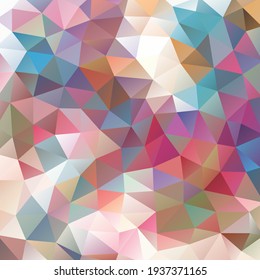 Abstract Background Mosaic Triangle Geometric