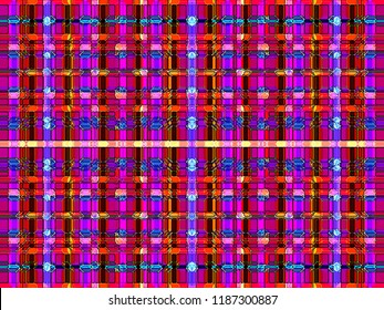 abstract background | multicolored weave pattern | modern checkered texture | geometric plaid illustration for wallpaper theme fabric garment postcard brochures swatch graphic or concept design
