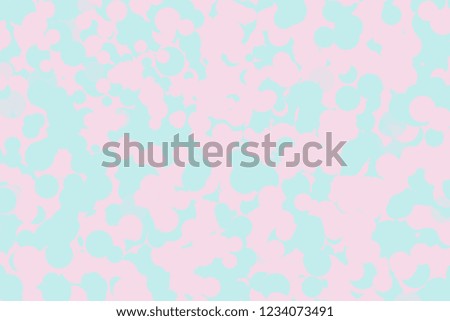 Abstract background of pastel blue and pink with digital technique program