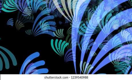 Abstract background pattern with plant matter.