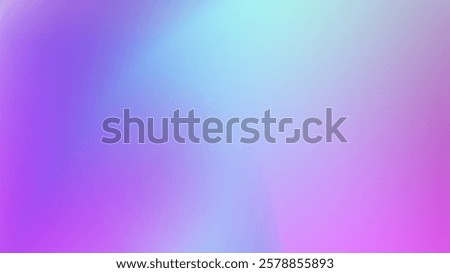 Abstract background. Purple and blue fluid gradation pattern. Blur and grunge effect. Modern minimalist colorful illustration design for wallpaper and banner.
