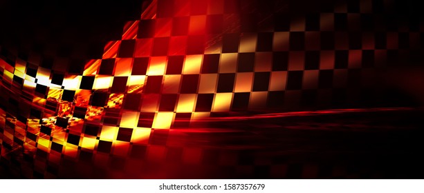abstract background - racing theme, colorful palette
