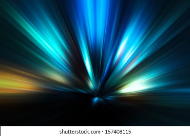 Abstract Background - rays of colorful light