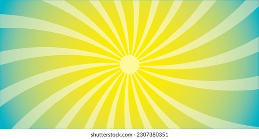 Abstract background with rays. Colorful sun rays sunburst pattern background. Abstract comic colorful vintage background. pop art cartoon style, sunlight, sunbrust background.