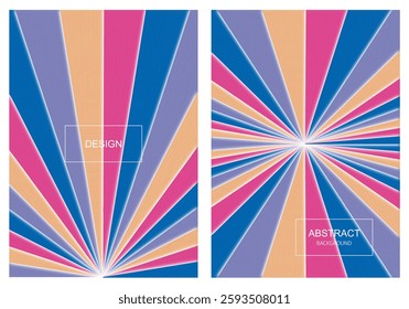 abstract background with rays, background of radiation pattern.
