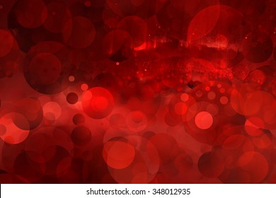 red bubbles background