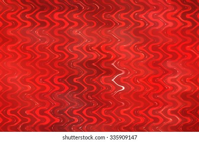 abstract background. red background with waves and stars