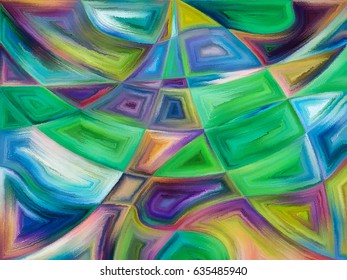 Abstract background of shapes and lines for  projects on art and design
