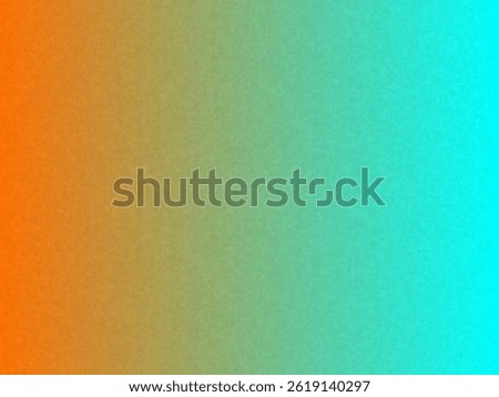 An abstract background with a simple, textured gradient that smoothly transitions from a burnt orange to a vibrant turquoise.