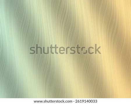 An abstract background with a smooth gradient from light sage green to pale gold, with subtly wavy vertical lines.