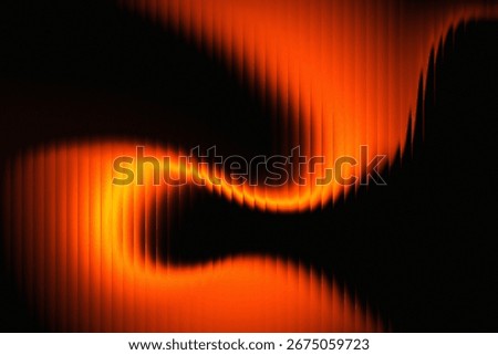 Abstract background with a smooth, hypnotic wave pattern in vibrant orange and yellow gradients, creating a dynamic and modern visual effect.