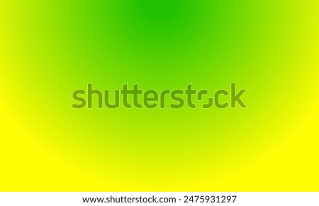 Abstract background of soft gradient green and yellow colors.