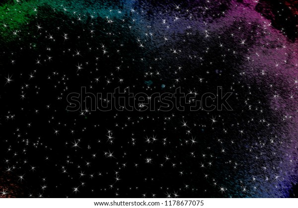 Abstract Background Space Galaxy Spectrum Concept Stock Illustration 1178677075