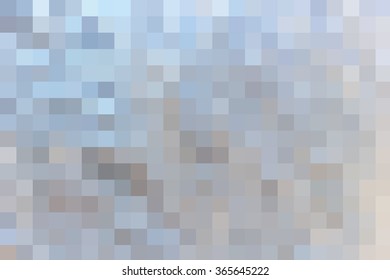 Abstract Background Of A Square Mosaic. Bitmap Image