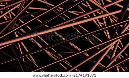 Similar – Image, Stock Photo long channel Rain gutter