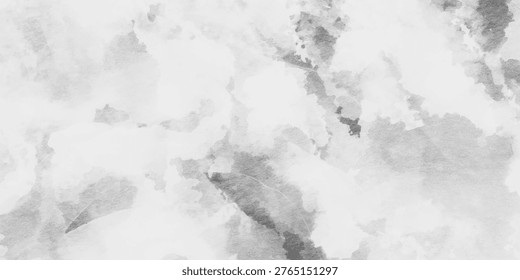 Abstract background and texture of white concrete wall,Black grey Sky with white cloud,Abstract gray background soft white watercolor grunge texture,black sky with white cloud