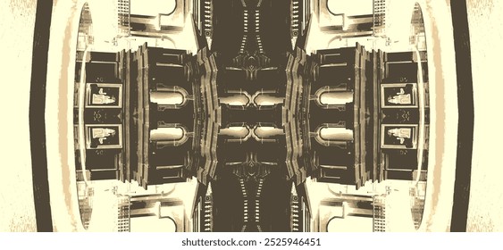 abstract background with two colors 