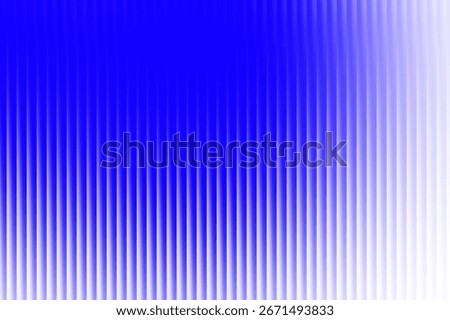 Abstract background with vertical blue stripes fading to white on the right side Clear details and vibrant colors enh...