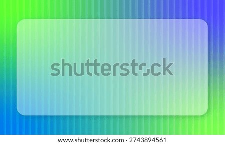 Abstract background with vertical gradient lines and a semi-transparent glassy rectangular overlay for copy space