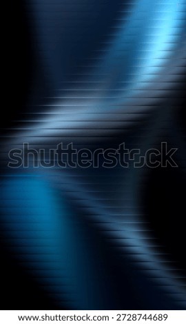 Abstract background with vertical lines and sweeping blue light reflections