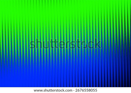 Abstract background with vertical stripes transitioning from bright green to deep blue.