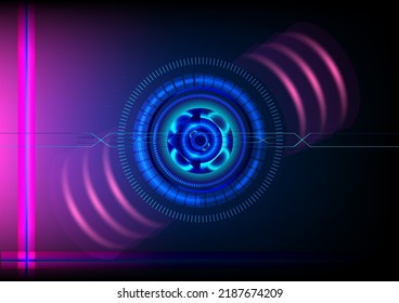 Abstract backgrounds texture wallpaper backdrop circle ball tech technology modern design icon object futuristic illustration