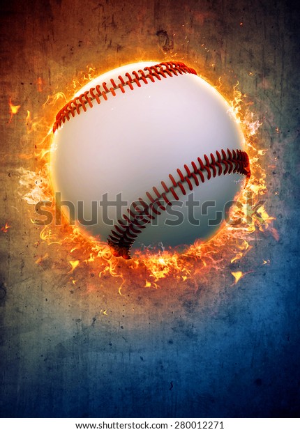 Abstract Baseball Sport Invitation Poster Flyer Stock Illustration