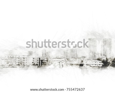 Similar – Image, Stock Photo fastsky High-rise