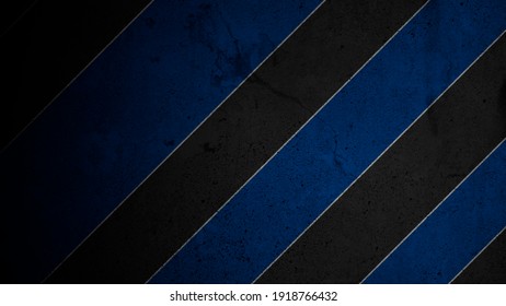 Abstract black and blue lines
