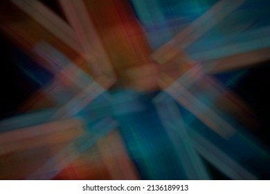 Abstract Black Dark Blur Background For Multi Color Motion Graphics