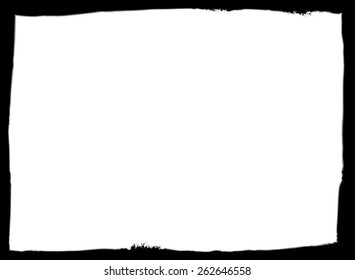 abstract black frame