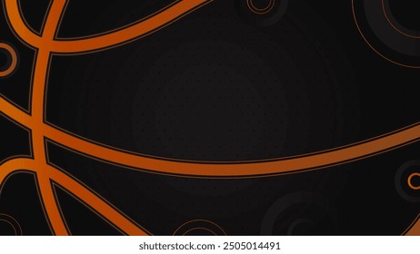 abstract black and orange basketball background design - Powered by Shutterstock