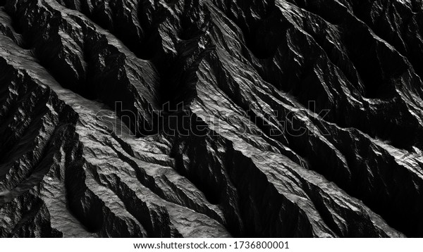 Abstract black  rock texture\
and background, Rock texture,,3d rendering,conceptual\
image.