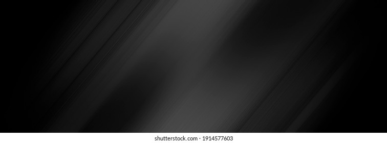 Abstract Black And Silver Are Light Gray With White The Gradient Is The Surface With Templates Metal Texture Soft Lines Tech Diagonal Background Black Dark Sleek Clean Modern.