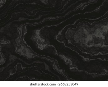 Abstract black stone texture background. Coolled volcanic lava rock