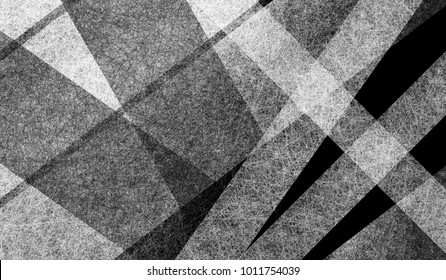 abstract black white and gray background design with layers of thick and thin stripes in diagonal and vertical angles, geometric background with monochrome colors and lots of texture - Powered by Shutterstock