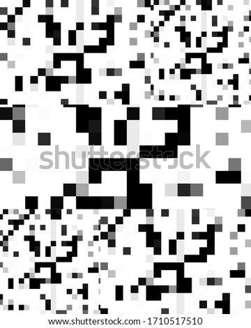abstract blak and white geometric pattern dezign
