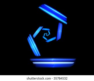 Abstract blue background